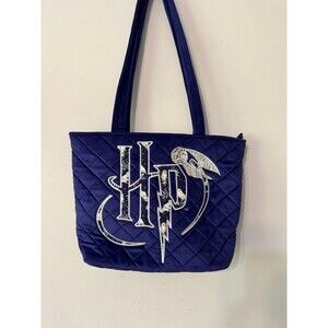 HARRY POTTER VERA BRADLEY FORBIDDEN FOREST VELVET TOTE NWOT